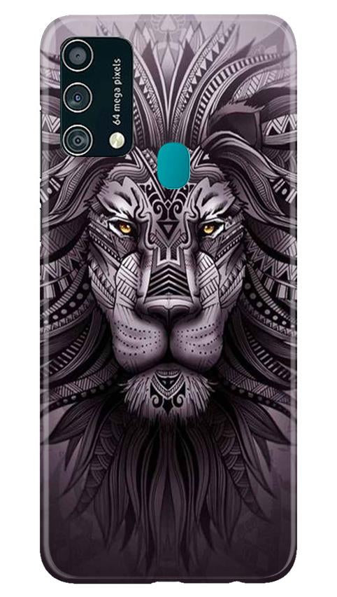 Lion Mobile Back Case for Samsung Galaxy F41 (Design - 315)