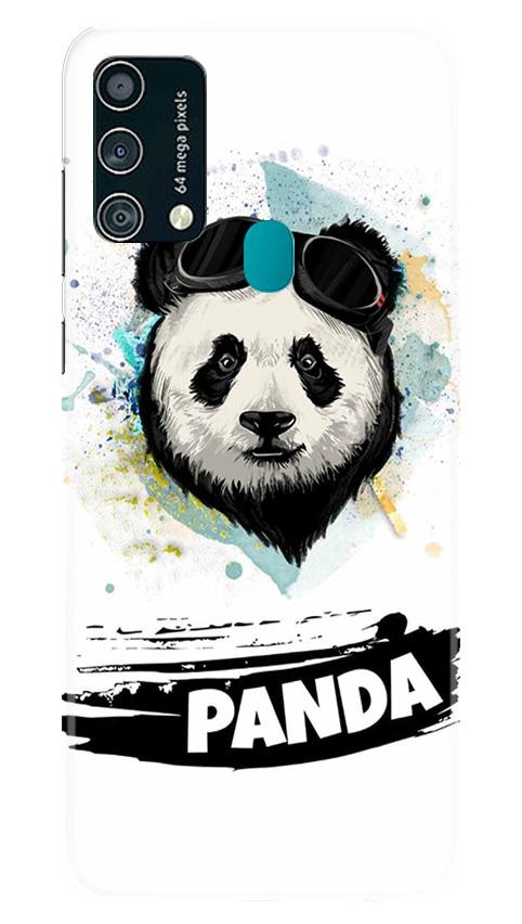 Panda Mobile Back Case for Samsung Galaxy F41 (Design - 319)