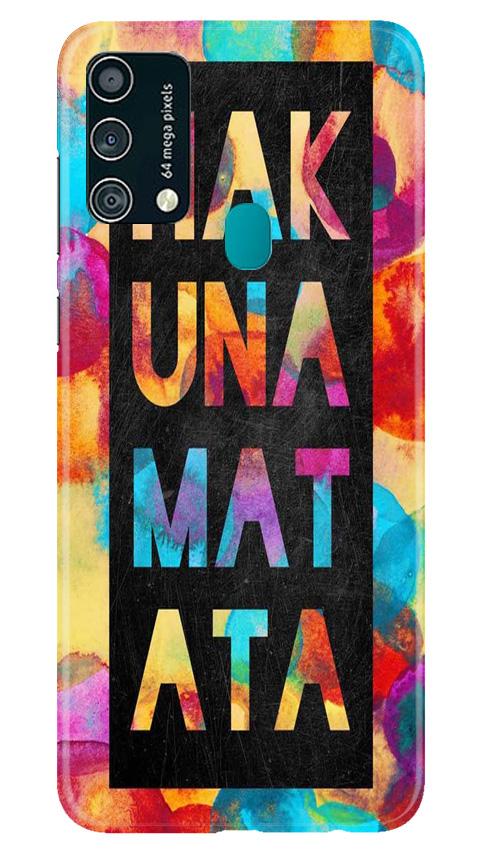Hakuna Matata Mobile Back Case for Samsung Galaxy F41 (Design - 323)