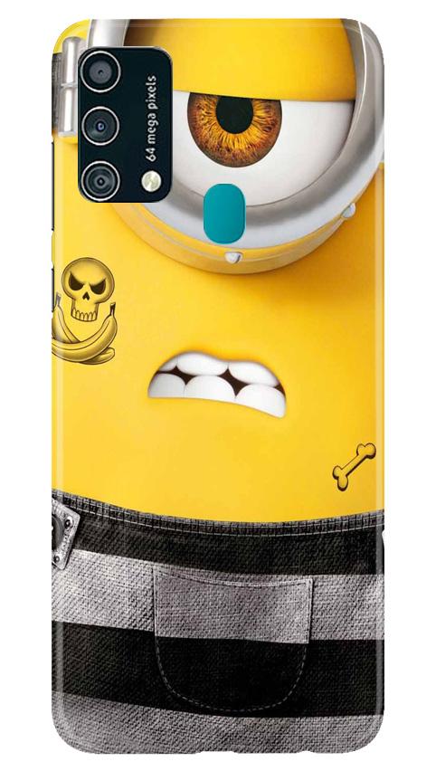 Minion Mobile Back Case for Samsung Galaxy F41 (Design - 324)