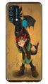 Dragon Mobile Back Case for Samsung Galaxy F41 (Design - 336)
