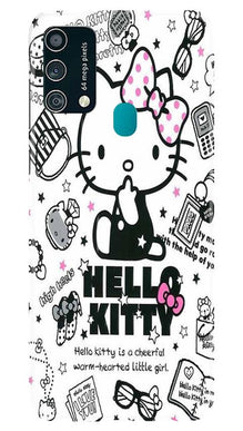 Hello Kitty Mobile Back Case for Samsung Galaxy F41 (Design - 361)