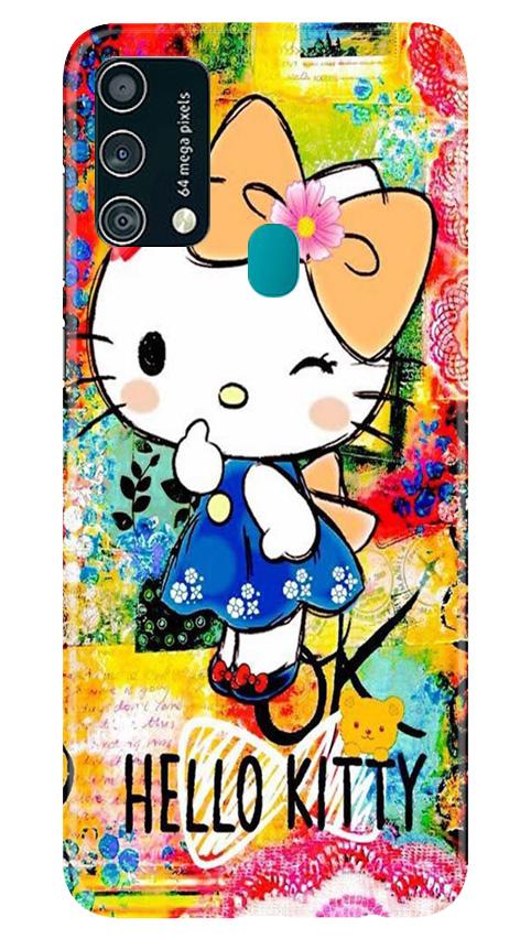 Hello Kitty Mobile Back Case for Samsung Galaxy F41 (Design - 362)