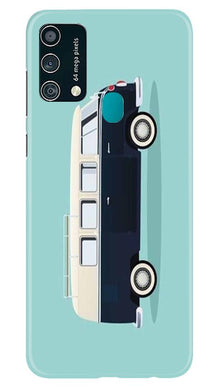 Travel Bus Mobile Back Case for Samsung Galaxy F41 (Design - 379)