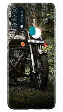 Royal Enfield Mobile Back Case for Samsung Galaxy F41 (Design - 384)