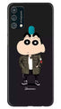 Shin Chan Mobile Back Case for Samsung Galaxy F41 (Design - 391)