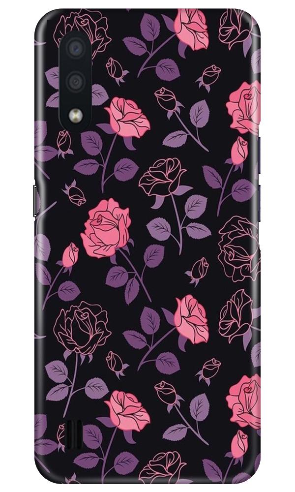 Rose Pattern Case for Samsung Galaxy M01