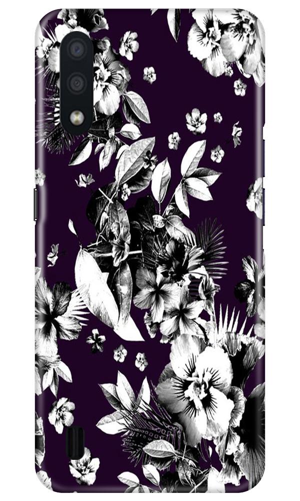 white flowers Case for Samsung Galaxy M01