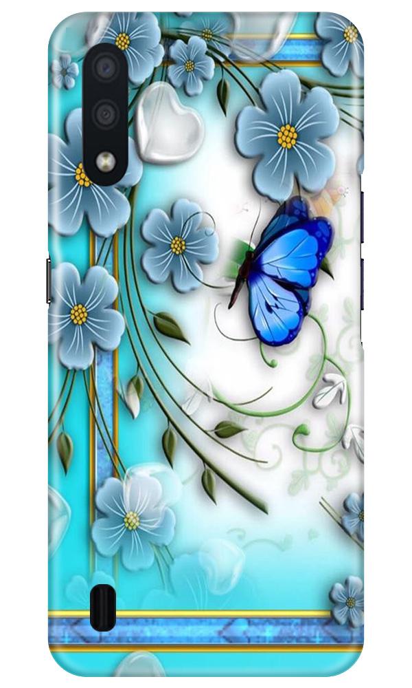 Blue Butterfly Case for Samsung Galaxy M01
