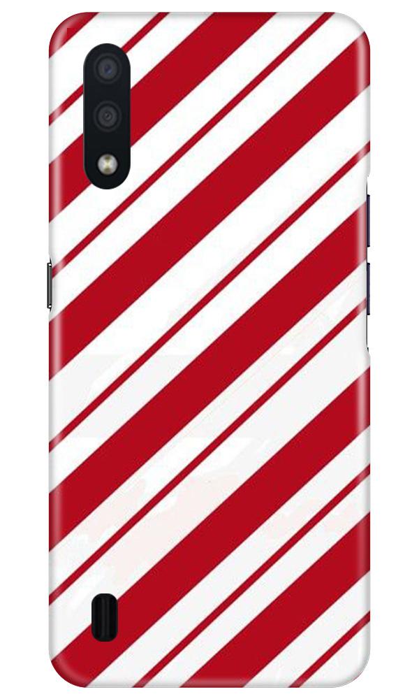 Red White Case for Samsung Galaxy M01