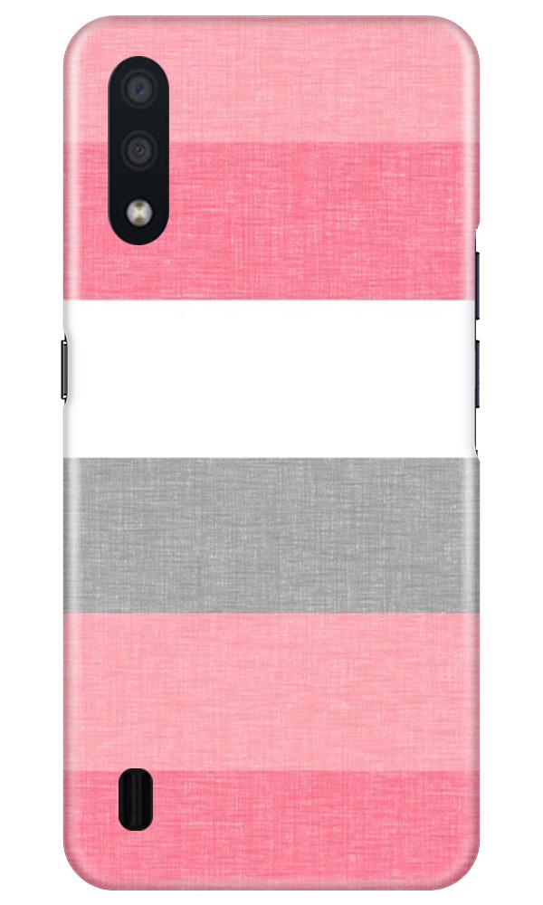 Pink white pattern Case for Samsung Galaxy M01