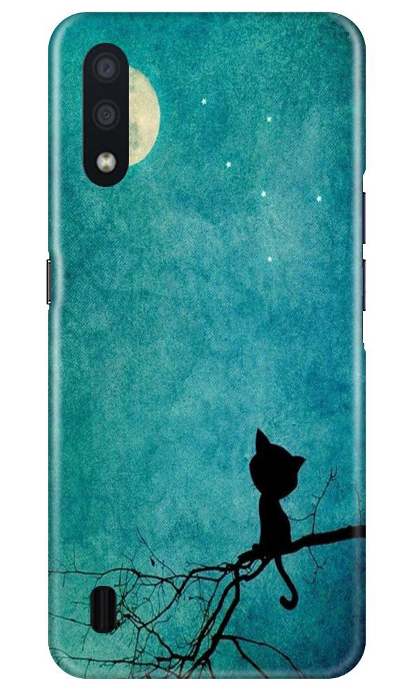 Moon cat Case for Samsung Galaxy M01