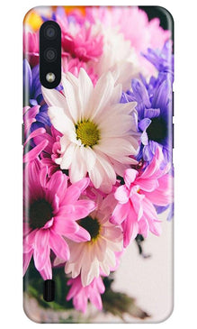 Coloful Daisy Mobile Back Case for Samsung Galaxy M01 (Design - 73)