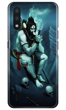Lord Shiva Mahakal2 Mobile Back Case for Samsung Galaxy M01 (Design - 98)