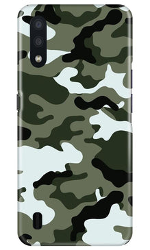 Army Camouflage Mobile Back Case for Samsung Galaxy M01  (Design - 108)