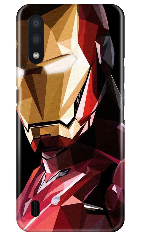 Iron Man Superhero Case for Samsung Galaxy M01  (Design - 122)