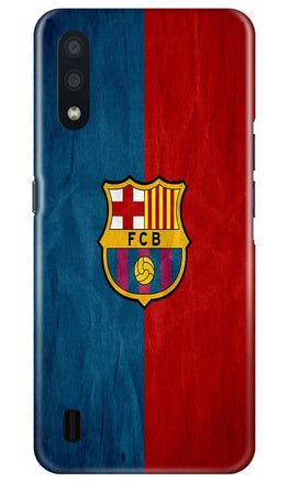 FCB Football Case for Samsung Galaxy M01(Design - 123)
