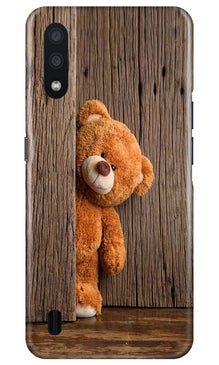 Cute Beer Mobile Back Case for Samsung Galaxy M01  (Design - 129)