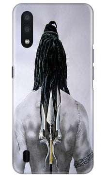 Lord Shiva Mobile Back Case for Samsung Galaxy M01  (Design - 135)