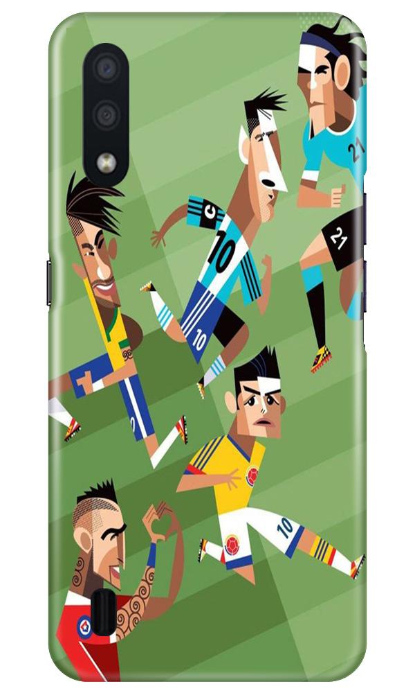 Football Case for Samsung Galaxy M01  (Design - 166)