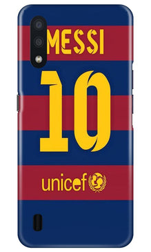 Messi Mobile Back Case for Samsung Galaxy M01  (Design - 172)