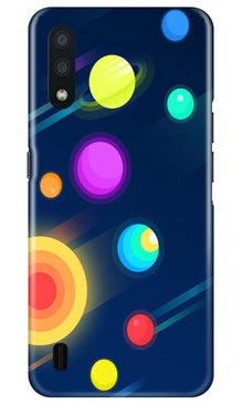 Solar Planet Mobile Back Case for Samsung Galaxy M01 (Design - 197)