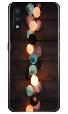 Party Lights Mobile Back Case for Samsung Galaxy M01 (Design - 209)