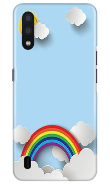 Rainbow Mobile Back Case for Samsung Galaxy M01 (Design - 225)