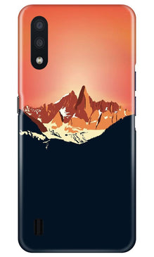 Mountains Mobile Back Case for Samsung Galaxy M01 (Design - 227)