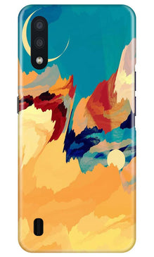 Modern Art Mobile Back Case for Samsung Galaxy M01 (Design - 236)