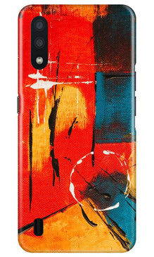 Modern Art Mobile Back Case for Samsung Galaxy M01 (Design - 239)