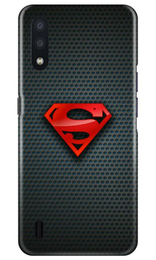 Superman Mobile Back Case for Samsung Galaxy M01 (Design - 247)