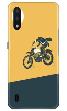 Bike Lovers Mobile Back Case for Samsung Galaxy M01 (Design - 256)