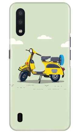 Vintage Scooter Case for Samsung Galaxy M01 (Design No. 260)