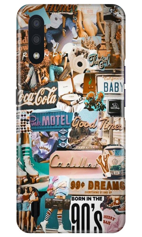 Vintage Design Case for Samsung Galaxy M01 (Design No. 284)