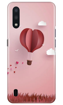 Parachute Mobile Back Case for Samsung Galaxy M01 (Design - 286)