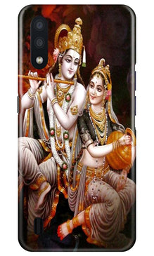 Radha Krishna Mobile Back Case for Samsung Galaxy M01 (Design - 292)