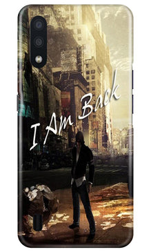I am Back Mobile Back Case for Samsung Galaxy M01 (Design - 296)