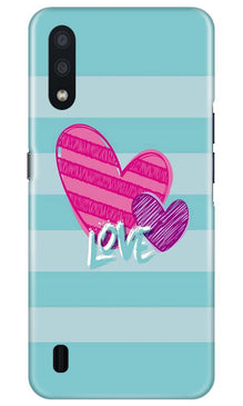 Love Mobile Back Case for Samsung Galaxy M01 (Design - 299)