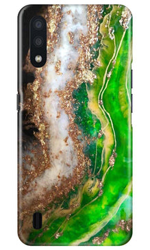Marble Texture Mobile Back Case for Samsung Galaxy M01 (Design - 307)