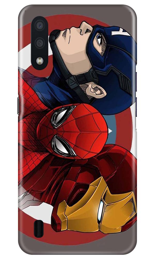 Superhero Mobile Back Case for Samsung Galaxy M01 (Design - 311)
