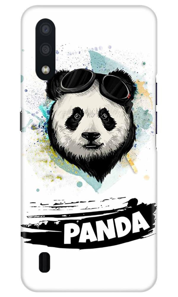 Panda Mobile Back Case for Samsung Galaxy M01 (Design - 319)