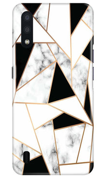 Marble Texture Mobile Back Case for Samsung Galaxy M01 (Design - 322)