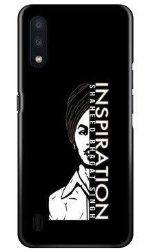 Bhagat Singh Mobile Back Case for Samsung Galaxy M01 (Design - 329)