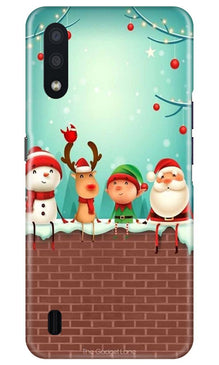 Santa Claus Mobile Back Case for Samsung Galaxy M01 (Design - 334)