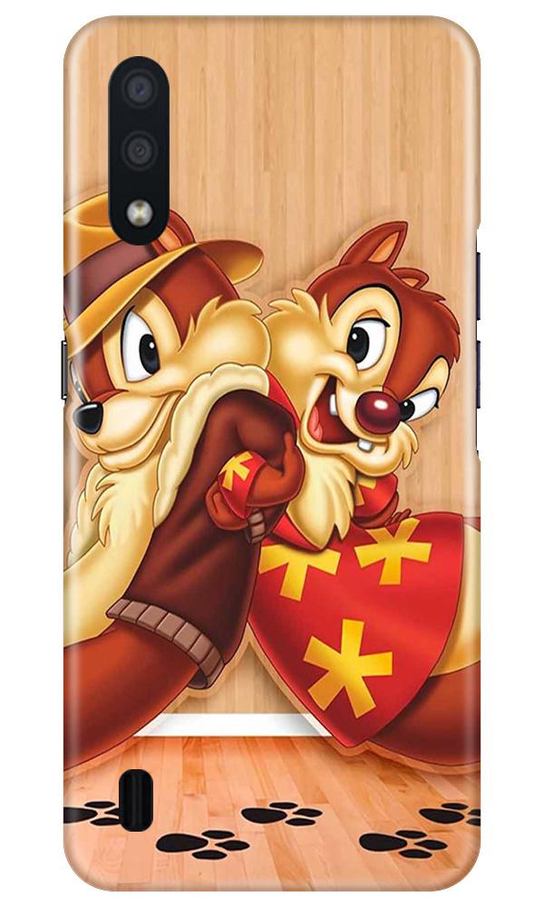 Chip n Dale Mobile Back Case for Samsung Galaxy M01 (Design - 335)