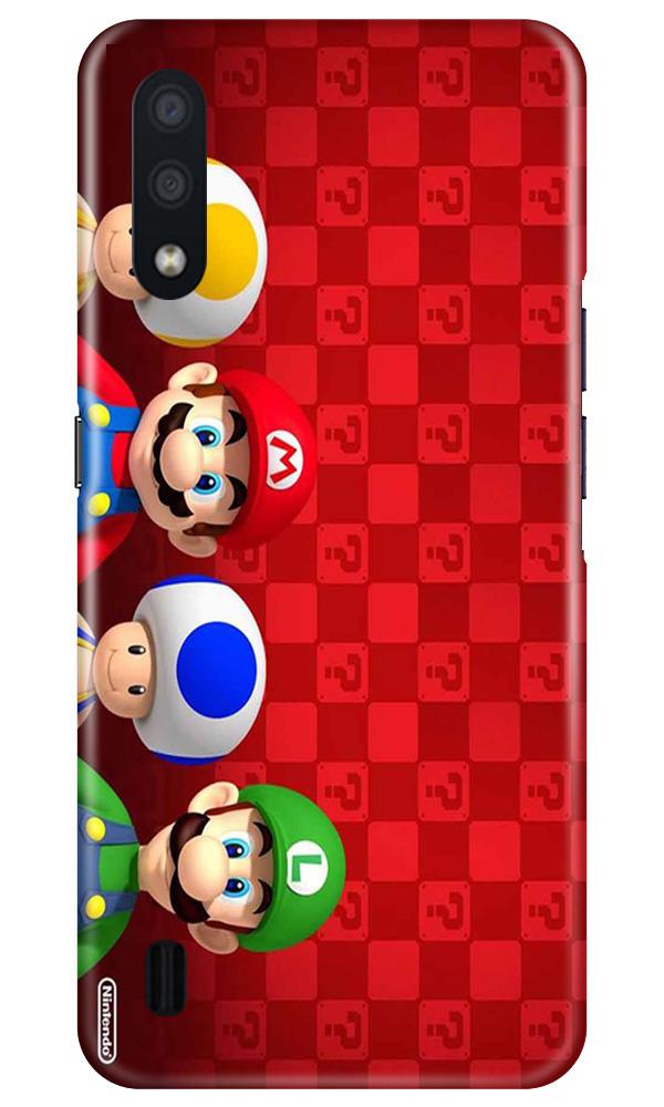 Mario Mobile Back Case for Samsung Galaxy M01 (Design - 337)