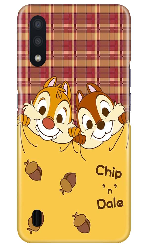 Chip n Dale Mobile Back Case for Samsung Galaxy M01 (Design - 342)