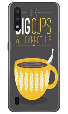 Big Cups Coffee Mobile Back Case for Samsung Galaxy M01 (Design - 352)