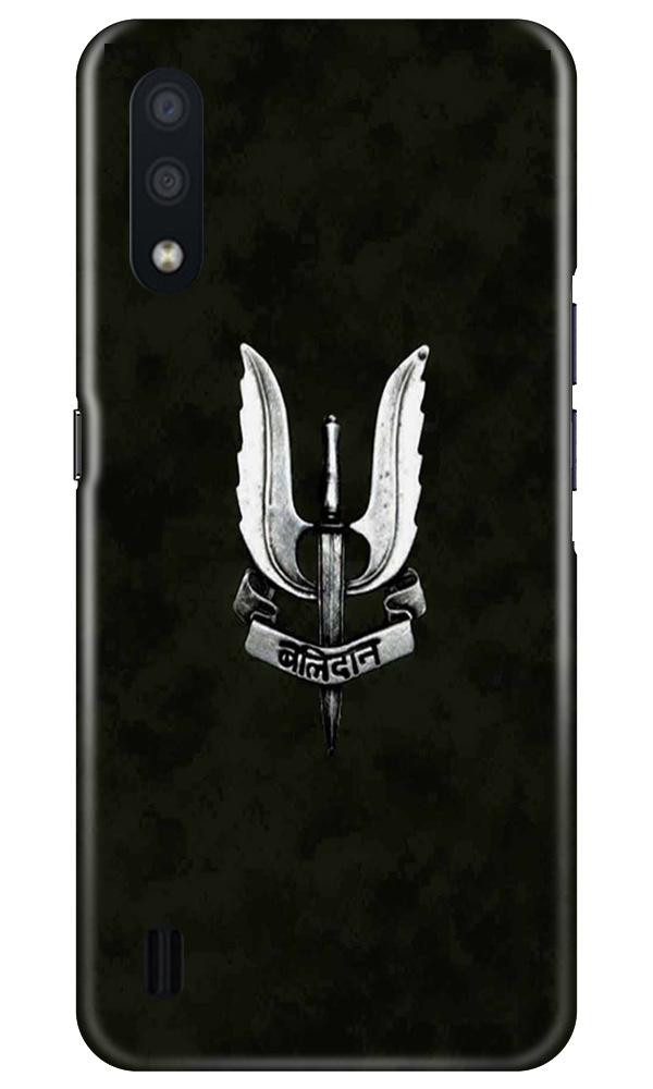 Balidaan Mobile Back Case for Samsung Galaxy M01 (Design - 355)